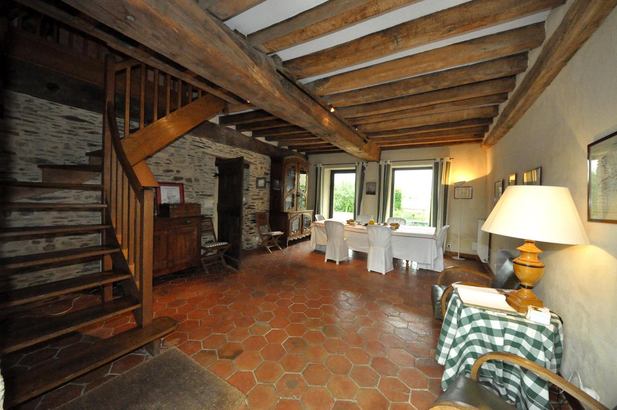 Grange Du Plessis Bed & Breakfast Segré Exterior foto